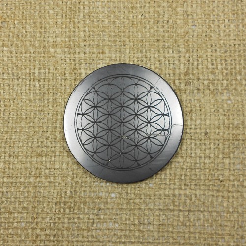 Shungit Élet virága amulett